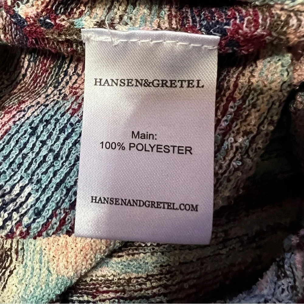 Hansen & Gretel | Kempsey Pant Nightfall Knit Flare Pants High Rise Size S